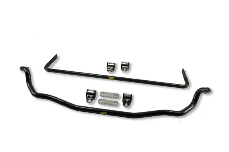 Black sway bar kit for Hyundai Genesis Coupe enhances handling and stability