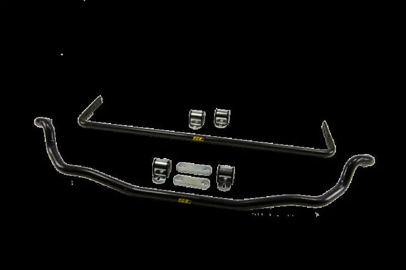 Black sway bar kit for Hyundai Genesis Coupe enhances handling and stability