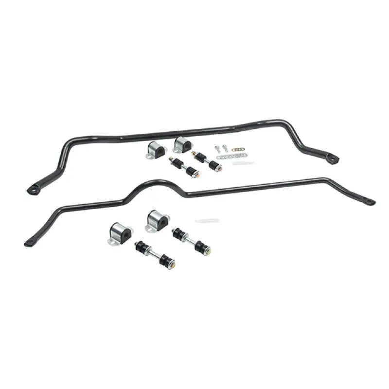 Black sway bar kit for Nissan 240SX S14 anti-swaybar set enhances handling and stability