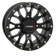 St3 Wheel 14x7 5 + 2 ( + 30mm) 4/110 Matte Black - Powersports