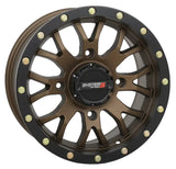 St3 Wheel 20x7 4 + 2.5 ( + 10mm) 4/156 Matte Bronze/Black - Powersports