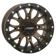 St3 Wheel 20x7 4 + 2.5 ( + 10mm) 4/156 Matte Bronze/Black - Powersports