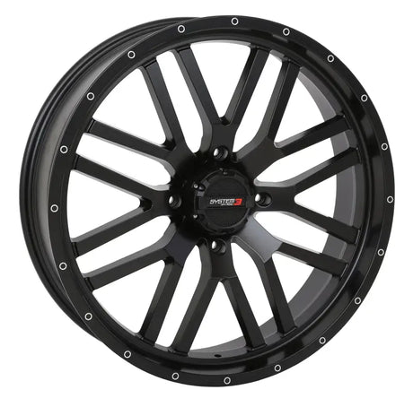St3 Wheel 22x7 4 + 2.5 ( + 10mm) 4/156 4 Matte Black - Powersports