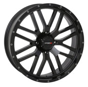 St3 Wheel 24x7 4 + 2.5 ( + 10mm) 4/137 4 Matte Black - Powersports