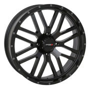 St3 Wheel 24x7 4 + 2.5 ( + 10mm) 4/156 4 Matte Black - Powersports