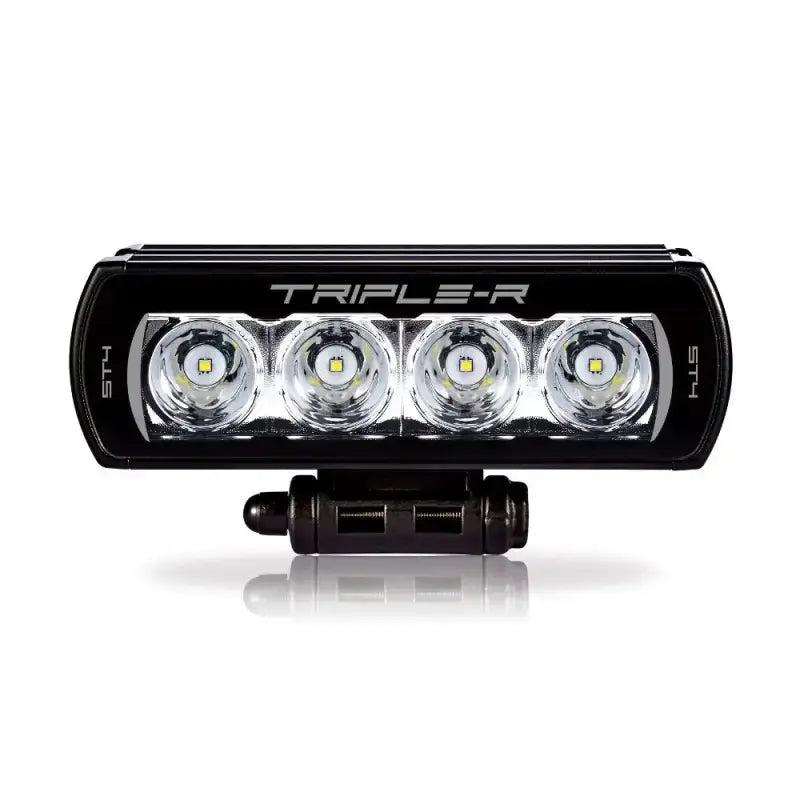 Black LED light bar from ST4-B Triplerlight St4 Evolution for bright outdoor lighting