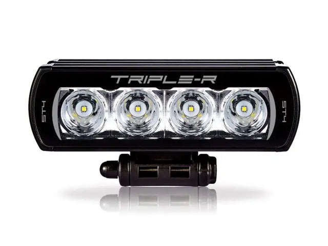 Black LED light bar from ST4-B Triplerlight St4 Evolution for bright outdoor lighting