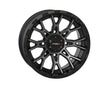 St6 Wheel 12x7 4 + 3 ( + 10mm) 4/110 Matte Dark Tint - Powersports