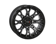 St6 Wheel 14x7 4 + 3 ( + 10mm) 4/156 Matte Dark Tint - Powersports