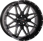 St7 Wheel 20x9 5+4 (0mm) 5/4.5 Gloss Black Milled - SYSTEM 3