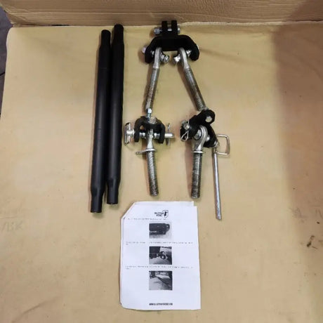 STABILIZERBARS Bulletproof Frame-Mounted Hitch Stabilizer Bars - Receiver Mount Trailer