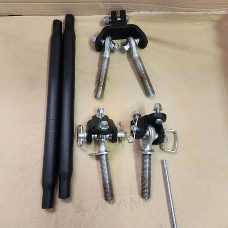 STABILIZERBARS Bulletproof Frame-Mounted Hitch Stabilizer Bars - Receiver Mount Trailer