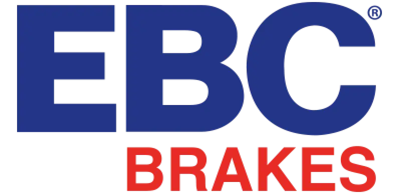 EBC Brakes logo on Stage 14 Kits Greenstuff6000 with Thermic Black Coating and RK Rotors