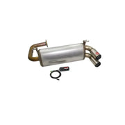 Stainless steel car exhaust system with dual tips and control module for truck accessories