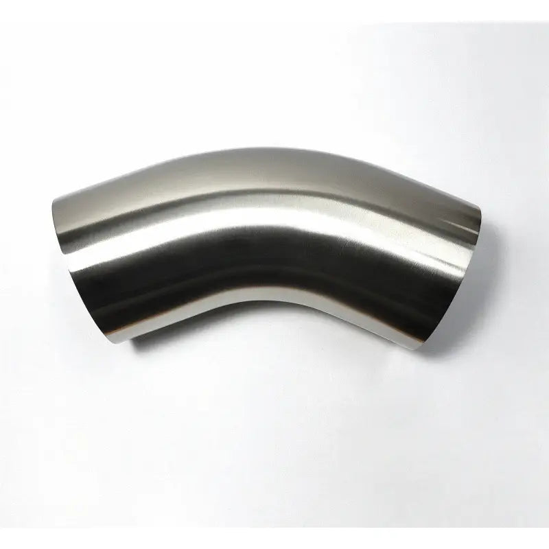 Stainless Bros 601-08926-4150 Stainless Bros 3.5in Diameter 1.5D / 5.25in CLR 45 Degree Bend 16GA Wall - Leg