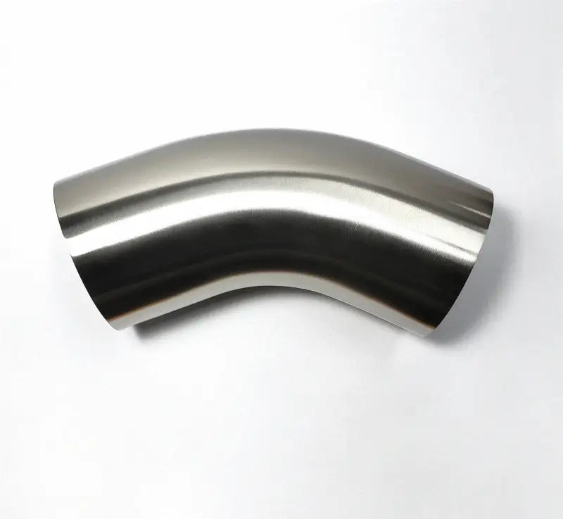 Stainless Bros 3.5in Diameter 1.5D / 5.25in CLR 45 Degree Bend 16GA Wall - Leg - Truck & Automotive