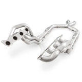 Stainless Power 2011-14 Mustang GT Headers 1-7/8in Primaries High-Flow Cats 3in X-Pipe - Truck & Automotive