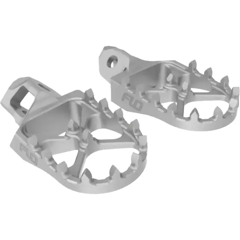 FLO MOTORSPORTS Stainless Steel Foot Pegs for Powersports