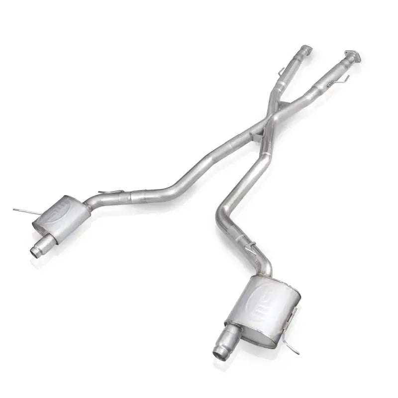 Stainless Works JPGC57CBL Stainless Works 11-20 Jeep Grand Cherokee 5.7L 3in Legend Catback Exhaust w/X-Pipe (Uses OEM Tips) - JPGC57CBL