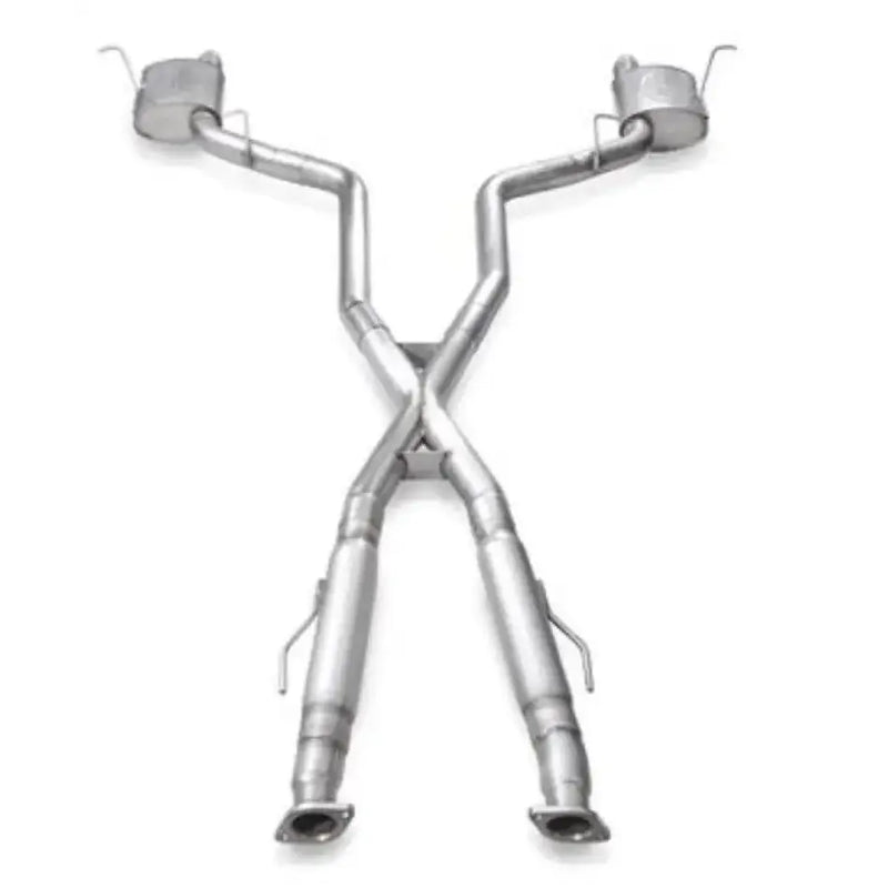 Stainless Works 11-20 Jeep Grand Cherokee 5.7L 3in Legend Catback Exhaust w/X-Pipe (Uses OEM Tips) - JPGC57CBL