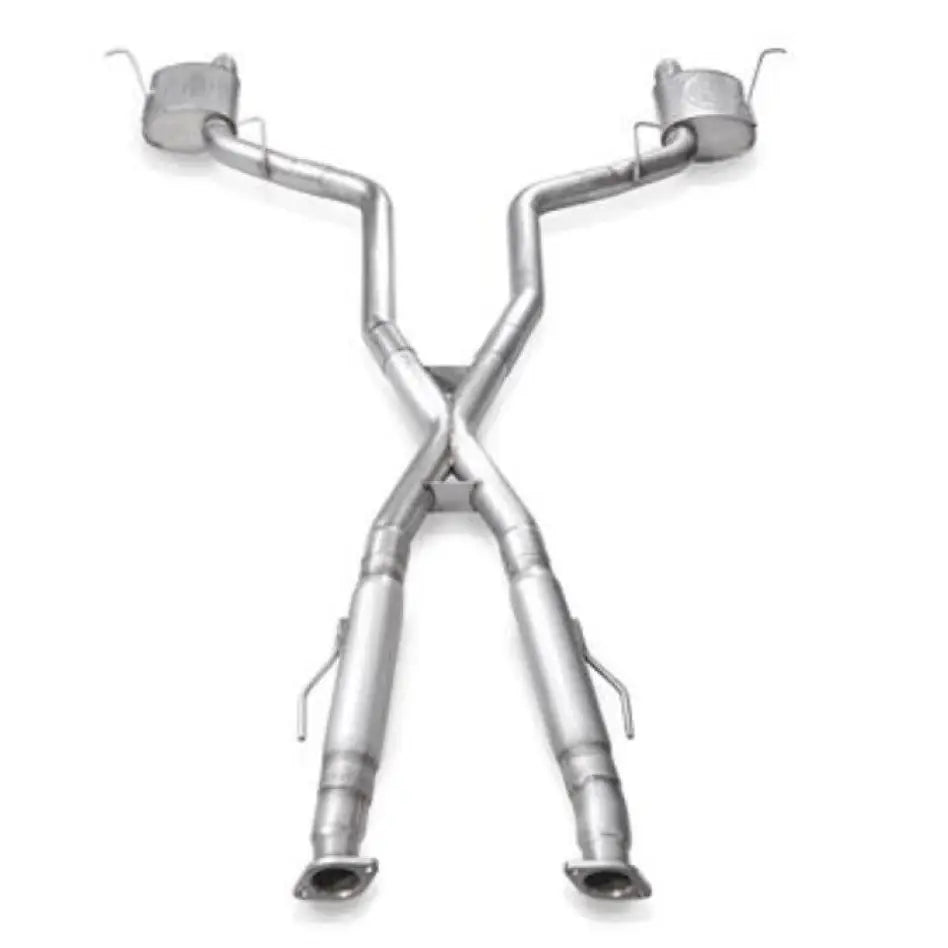 Stainless Works JPGC57CBL Stainless Works 11-20 Jeep Grand Cherokee 5.7L 3in Legend Catback Exhaust w/X-Pipe (Uses OEM Tips) - JPGC57CBL