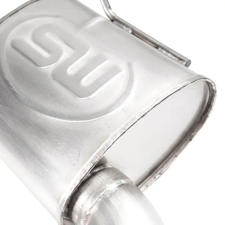 Stainless Works 2018 Jeep TrackHawk 6.2L 3in Catback System X-Pipe Turbo S-Tube Muffler Stock Exit 