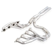 Stainless Works 2019+ Chevrolet Silverado 5.3/6.2 Catted Headers 1-7/8in Primaries 3in Leads X-Pipe - CT19HCAT