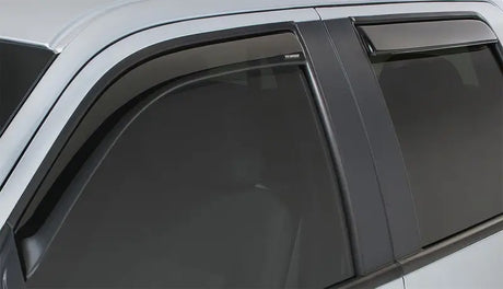 Stampede 15-21 Ford F-150 SuperCrew Cab Pickup Snap-Inz Sidewind Deflector 4pc - Smoke - Truck & Automotive