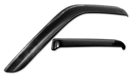 Stampede 15-21 Ford F-150 SuperCrew Cab Pickup Snap-Inz Sidewind Deflector 4pc - Smoke - Truck & Automotive