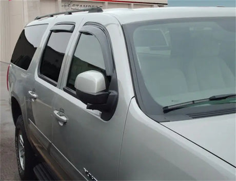 Stampede 16-21 Honda Civic Sedan Snap-Inz Sidewind Deflector 4pc - Smoke - Truck & Automotive