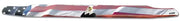 Stampede 2015-2019 GMC Canyon Vigilante Premium Hood Protector - Flag 