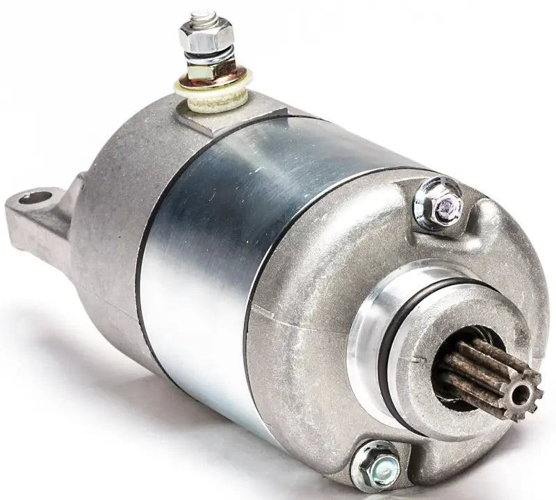 Silver electric starter motor for RV parts & accessories with 1-year warranty