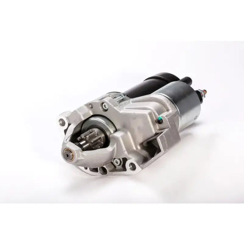 Silver and black car starter motor for perfect fit, built to OEM specs
