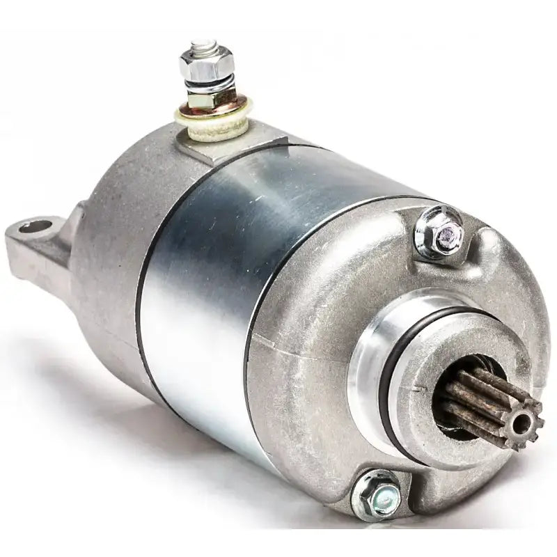 Silver electric starter motor for RV parts & accessories with 1-year warranty