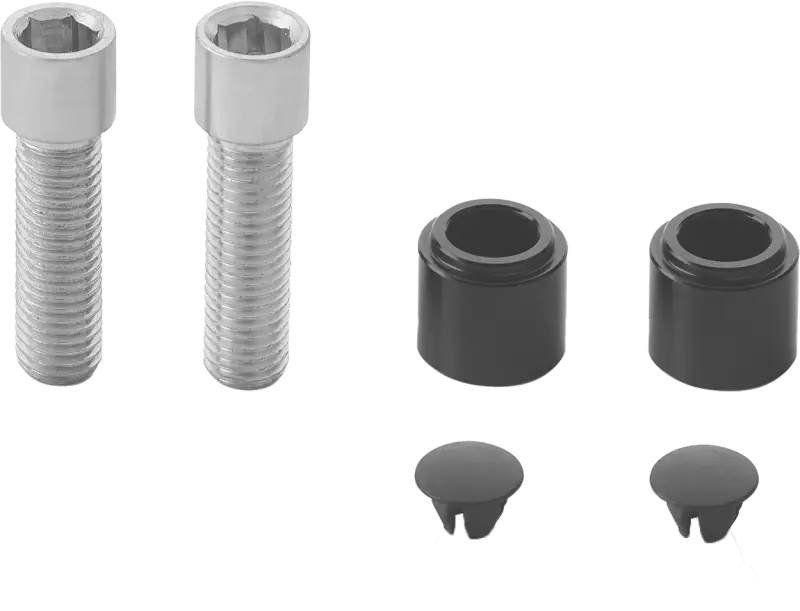 RIZOMA Stealth Naked Mounting Kit Black