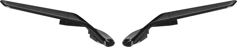 Stealth Sport Mirror Kaw Black Pair 