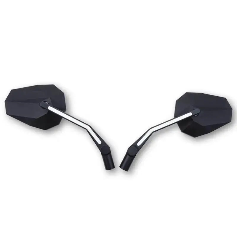 Stealth X3 Drl Mirror Pair Matte Black 