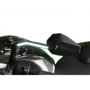 HIGHSIDER Stealth X3 Drl Mirror Pair Matte Black for Powersports