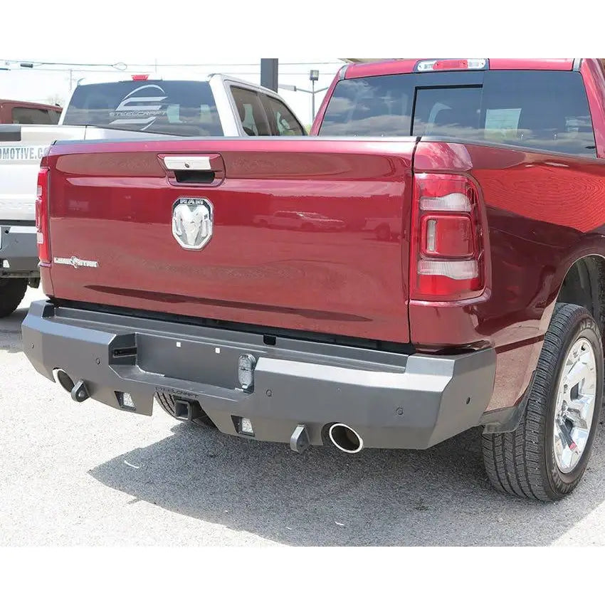 Steelcraft Convenient D-Ring Shackle Mounts Bumper 76-22270 - 19-24 Ram 1500 Incl. Rebel Textu