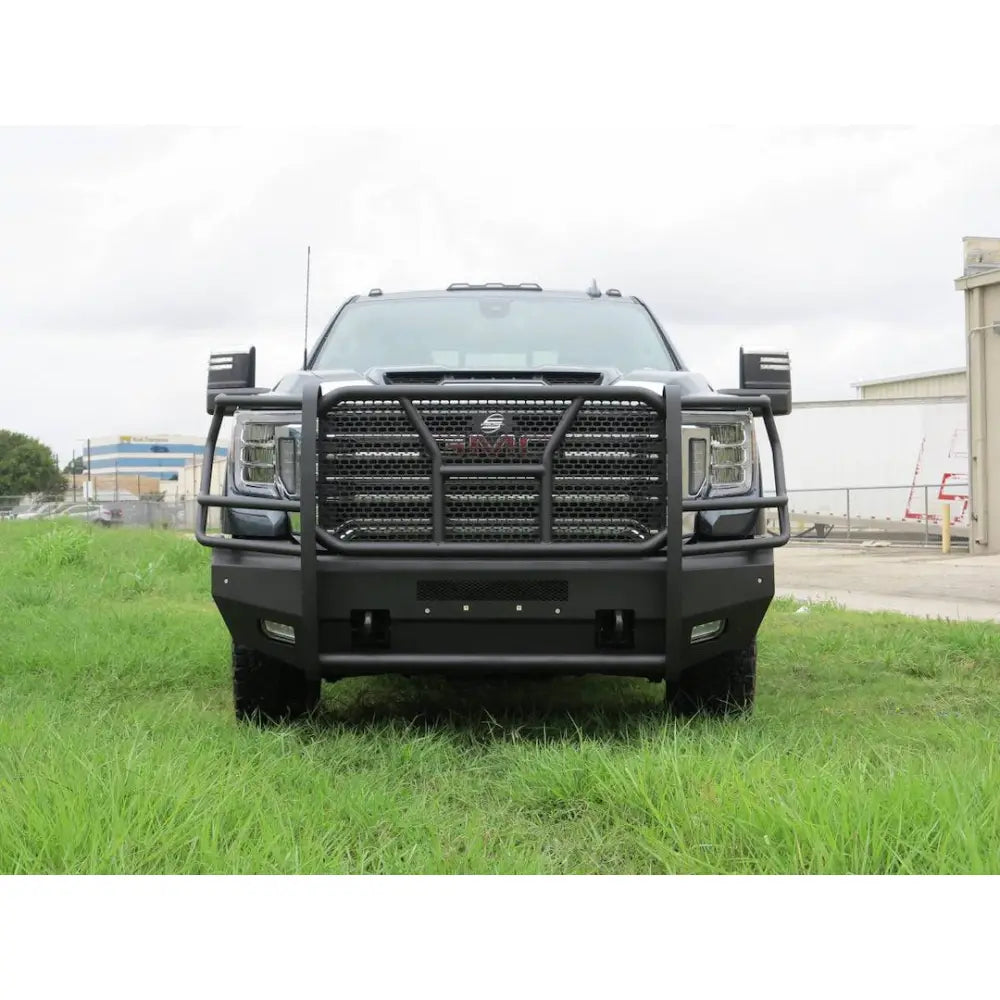 Steelcraft Accommodates Parking Sensors Bumper 60-10465C - Black Elevation Front Text