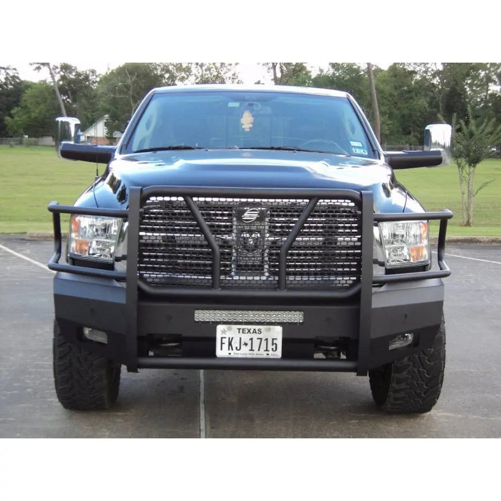 Steelcraft Accommodates Parking Sensors Bumper 60-12260 - HD Elevation Front Fine Text