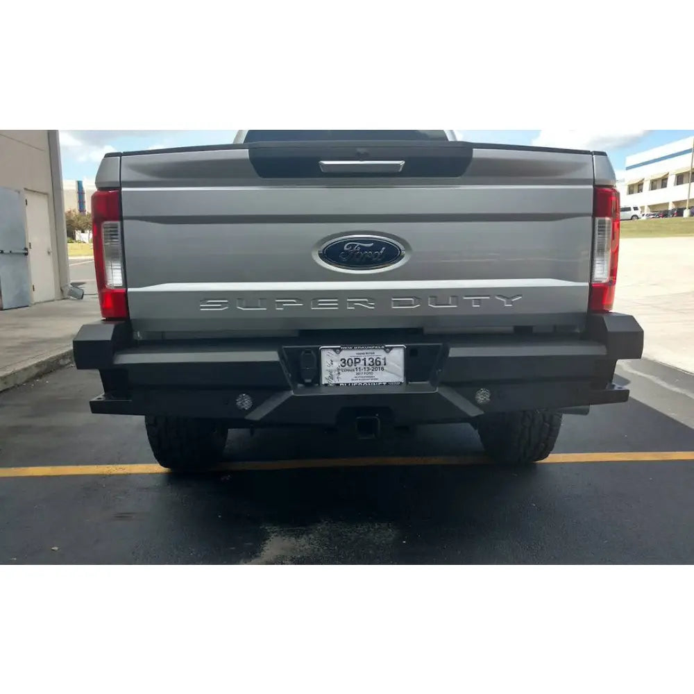 Steelcraft Accommodates Parking Sensors Bumper 65-21380 - HD Elevation Rear Fine Textu