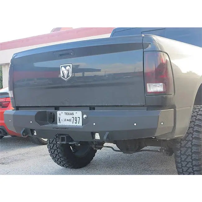 Steelcraft Built-In Sensor Cutout Bumper 76-22260 - Black Fortis Rear Textured