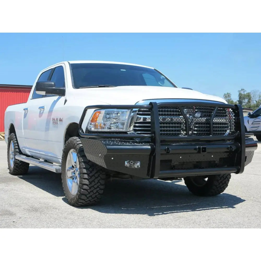 Steelcraft HD12250R Keep your oe tow hooks and fog lights - Black HD Bumper Replacements