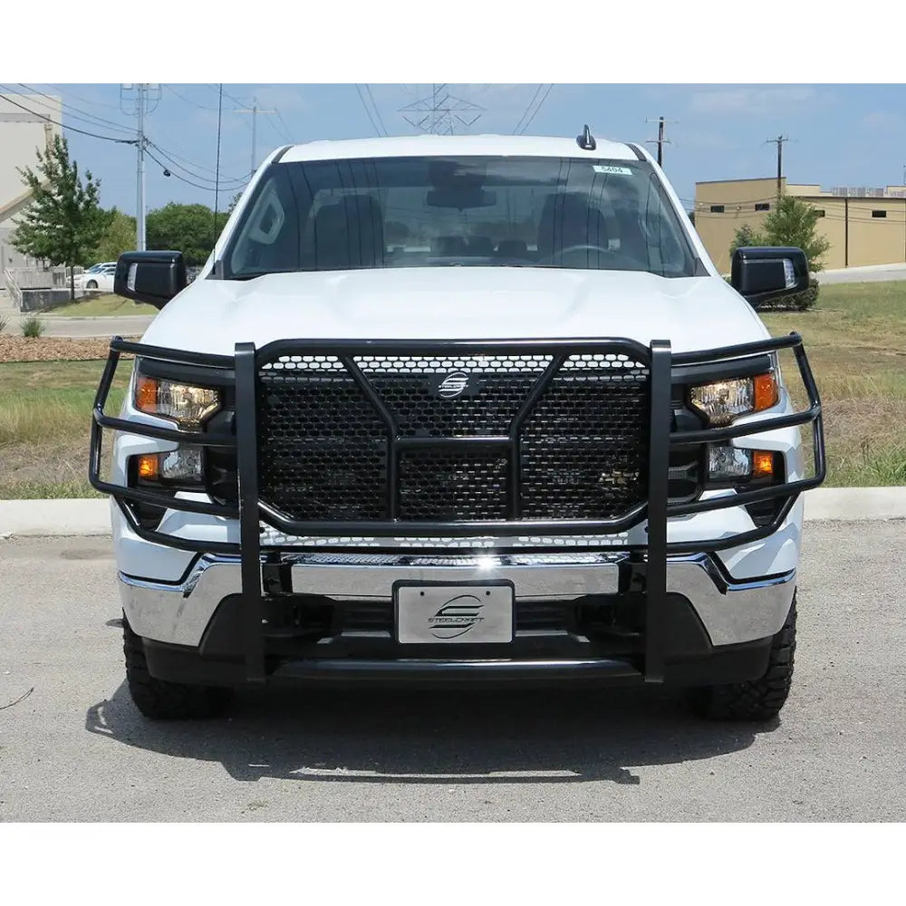 Steelcraft Punch Plate Grille Grille Guard 50-0490C - Black HD Guards