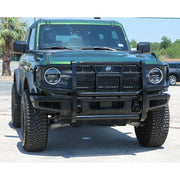 Steelcraft Punch Plate Grille Grille Guard 50-1350C - Black Heavy Duty
