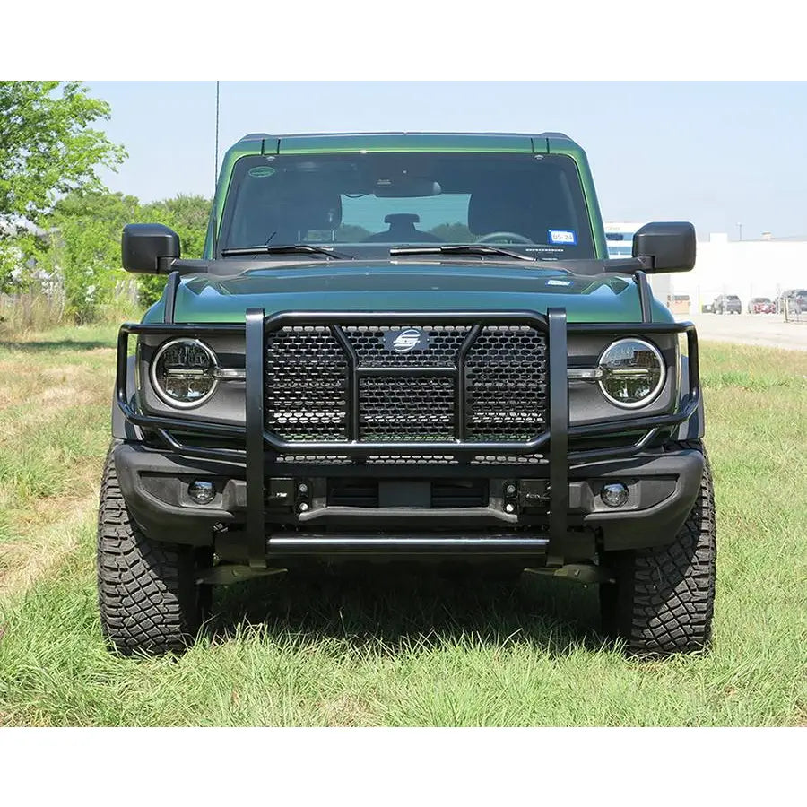 Steelcraft Punch Plate Grille Grille Guard 50-1350C - Black Heavy Duty