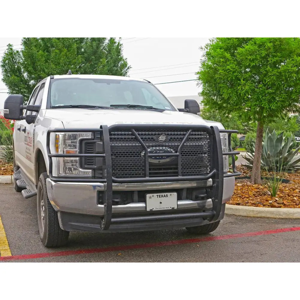 Steelcraft Punch Plate Grille Grille Guard 50-1380C - Black HD Guards