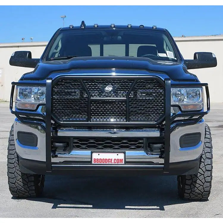 Steelcraft Punch Plate Grille Grille Guard 50-2280C - Black HD Guards