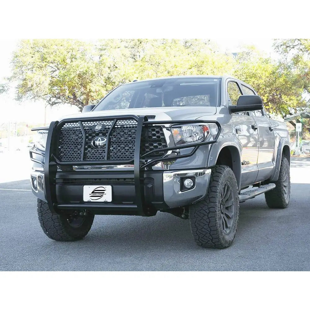Steelcraft Punch Plate Grille Grille Guard 50-3380C - Black HD Guards